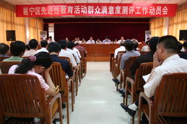我城區(qū)召開(kāi)先進(jìn)性教育活動(dòng)群眾滿意度測(cè)評(píng)暨教育教學(xué)檢測(cè)評(píng)價(jià)工作動(dòng)員會(huì)